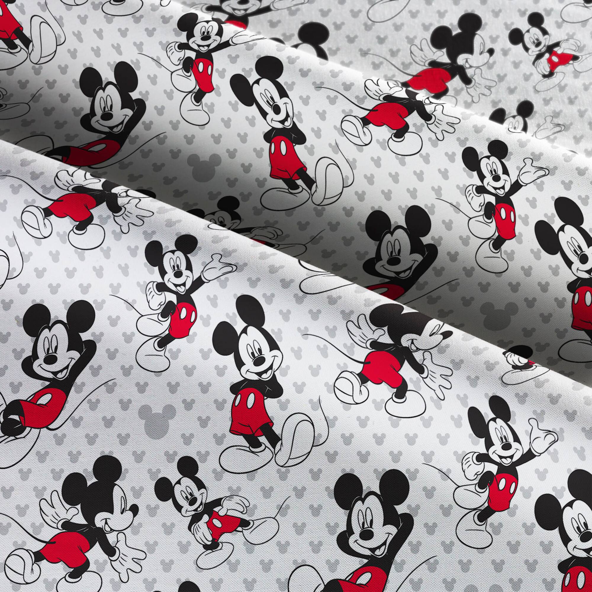 Disney® Relaxed Mickey Mouse Cotton Fabric